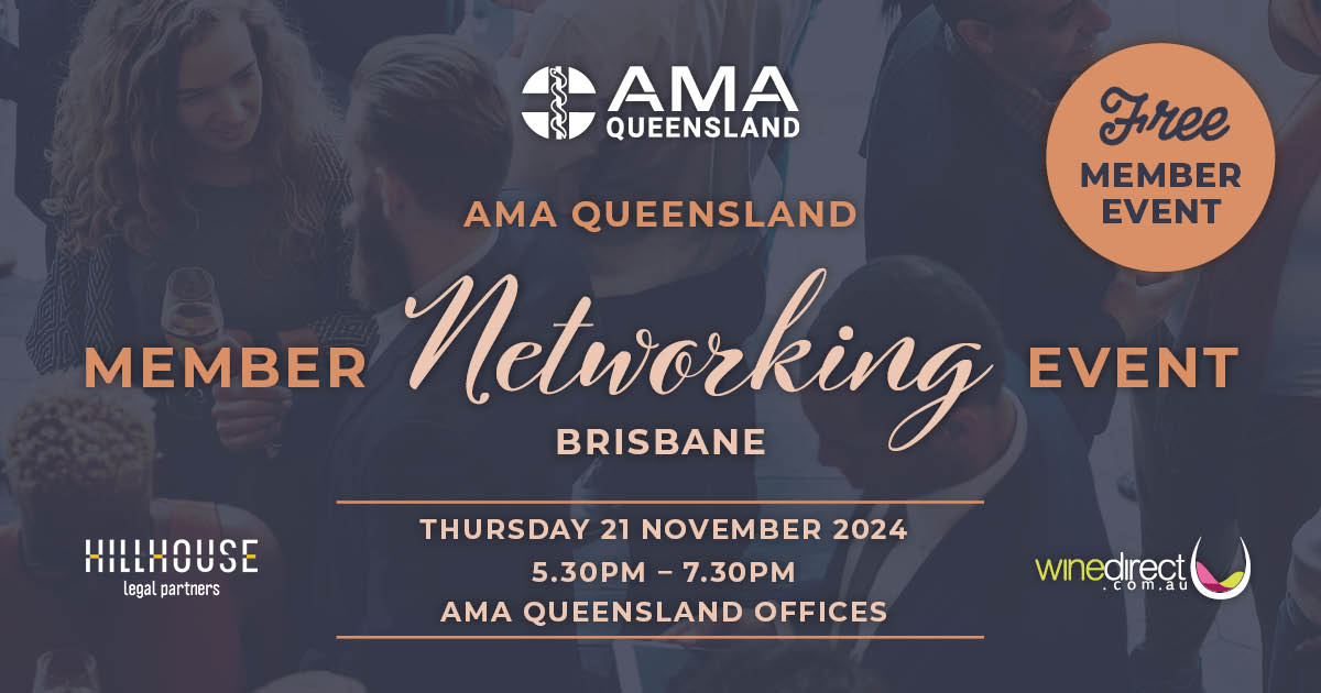 AMA Queensland Member Networking Event - Brisbane 2024